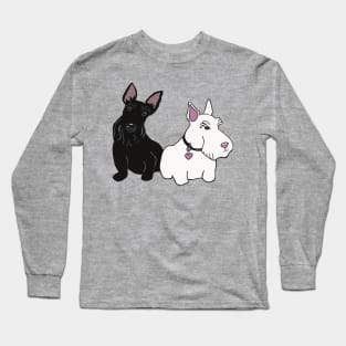 Scottie Dogs Best Friends Long Sleeve T-Shirt